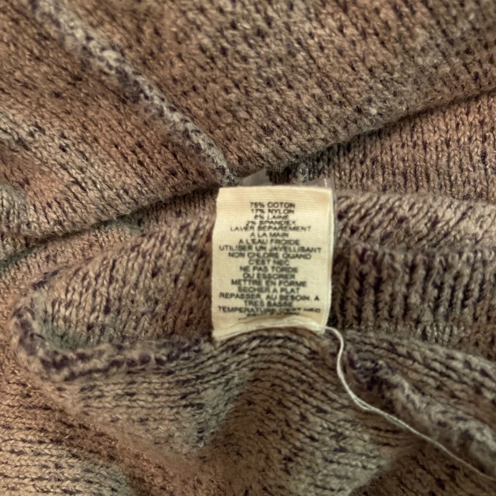 Anthropologie Moth Sweater Maxi Skirt Marled Dusty Purple Size Small - Picture 6 of 6